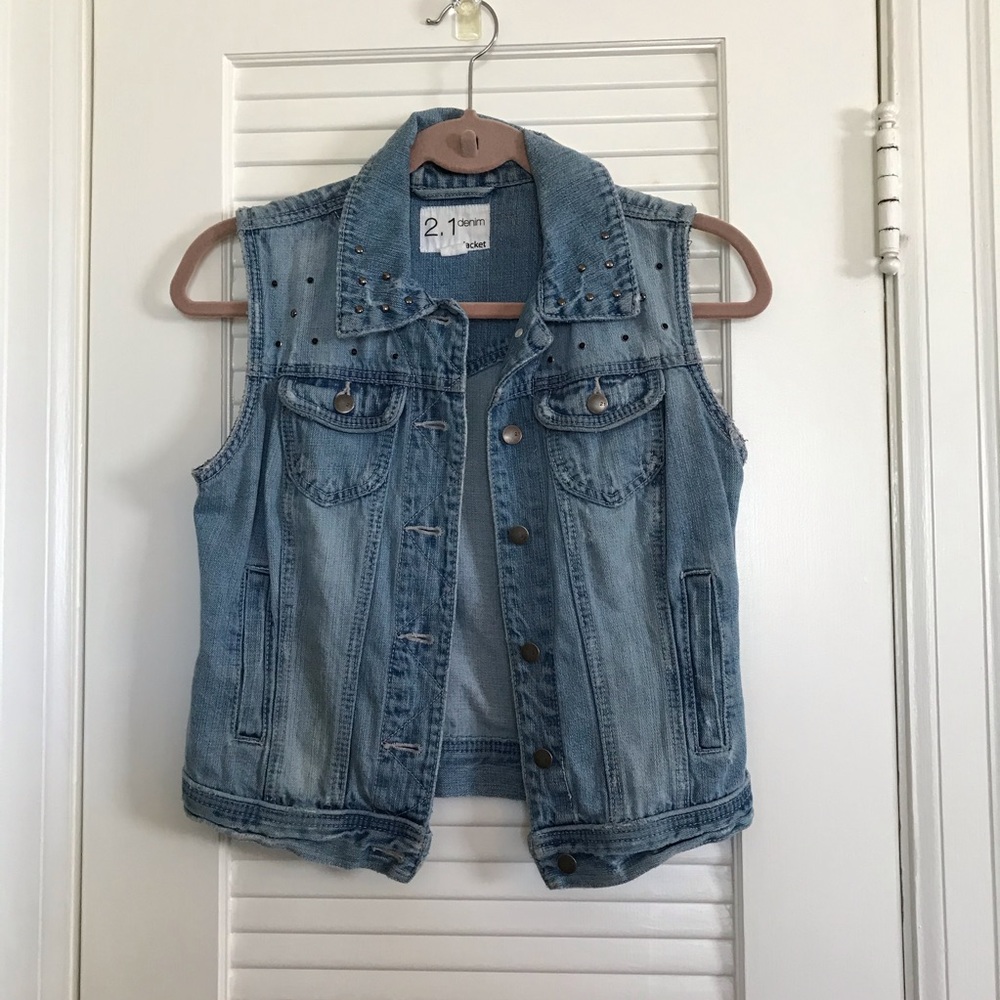 Denim vest